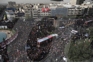 State Funeral Held In Tehran For Military Commanders Killed By Israel