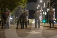 Clash Between Protesters And Gendarmerie In Belgrade