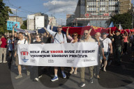Protest At Slavia Square In Belgrade