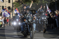 Protest At Slavia Square In Belgrade