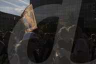Protest At Slavia Square In Belgrade