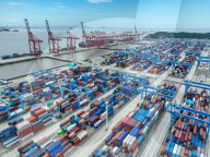 China Zhejiang Zhoushan Port Container Trade