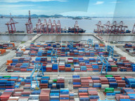 China Zhejiang Zhoushan Port Container Trade