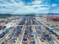 China Zhejiang Zhoushan Port Container Trade