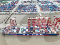 China Zhejiang Zhoushan Port Container Trade