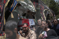 State Funeral Held In Tehran For Military Commanders Killed By Israel