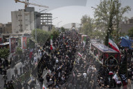 State Funeral Held In Tehran For Military Commanders Killed By Israel