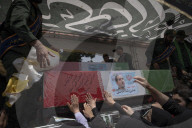 State Funeral Held In Tehran For Military Commanders Killed By Israel