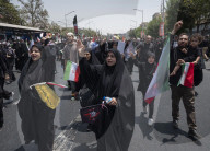State Funeral Held In Tehran For Military Commanders Killed By Israel