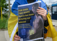 Edmonton Stands In Silent Protest For Ukraine’s Captives