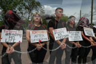 Edmonton Stands In Silent Protest For Ukraine’s Captives