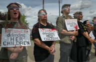 Edmonton Stands In Silent Protest For Ukraine’s Captives