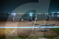 Vehicle Drives Into The Water And The Driver Was Subsequently Taken Into Custody At The Citi Field Marina