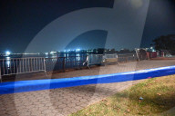 Vehicle Drives Into The Water And The Driver Was Subsequently Taken Into Custody At The Citi Field Marina