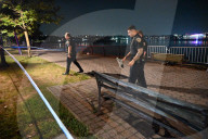 Vehicle Drives Into The Water And The Driver Was Subsequently Taken Into Custody At The Citi Field Marina