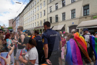 Increased Police Presence At Pride Parade In Munich