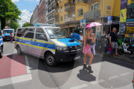 Increased Police Presence At Pride Parade In Munich