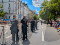 Increased Police Presence At Pride Parade In Munich