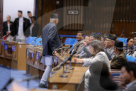 Nepal Prime Minister KP Sharma Oli Addresses A Session Of House Of Representatives