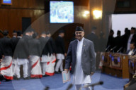 Nepal Prime Minister KP Sharma Oli Addresses A Session Of House Of Representatives