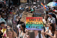 LGBTQI+ Pride March In Paris