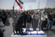 State Funeral Held In Tehran For Military Commanders Killed By Israel
