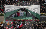 State Funeral Held In Tehran For Military Commanders Killed By Israel