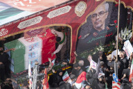 State Funeral Held In Tehran For Military Commanders Killed By Israel