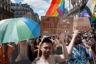LGBTQI+ Pride March In Paris