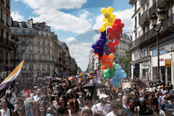 LGBTQI+ Pride March In Paris