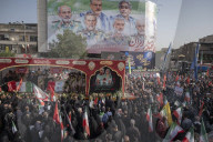 State Funeral Held In Tehran For Military Commanders Killed By Israel