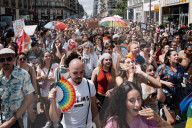 LGBTQI+ Pride March In Paris
