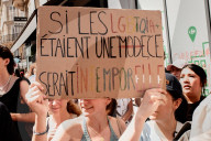 Pride March Parade In Paris