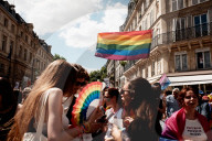 Pride March Parade In Paris