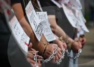 Edmonton Stands In Silent Protest For Ukraine’s Captives