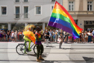 Participants At Munich Pride Parade 2025