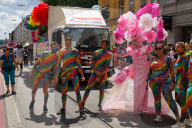 Participants At Munich Pride Parade 2025