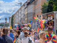 Participants At Munich Pride Parade 2025