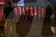 Clash Between Protesters And Gendarmerie In Belgrade