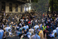 Clash Between Protesters And Gendarmerie In Belgrade