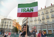 Madrid: Stand with Iran Demonstration