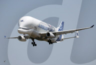 Beluga XL 6 landing at Toulouse Blagnac Airport