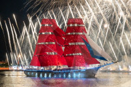 The Scarlet Sails Celebration In Honor Of School Graduations In St. Petersburg