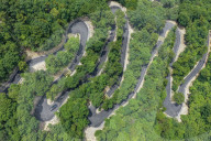 Winding Forest Fire Prevention Passage in Fuzhou