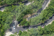 Winding Forest Fire Prevention Passage in Fuzhou