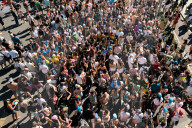 The Milano Pride 2025 Parade With Over 350000 People To Celebrate LGBTQIA+ Pride In Milan