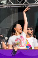 The Milano Pride 2025 Parade With Over 350000 People To Celebrate LGBTQIA+ Pride In Milan