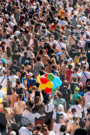 The Milano Pride 2025 Parade With Over 350000 People To Celebrate LGBTQIA+ Pride In Milan