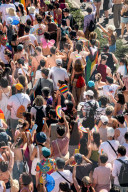 The Milano Pride 2025 Parade With Over 350000 People To Celebrate LGBTQIA+ Pride In Milan