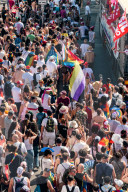 The Milano Pride 2025 Parade With Over 350000 People To Celebrate LGBTQIA+ Pride In Milan